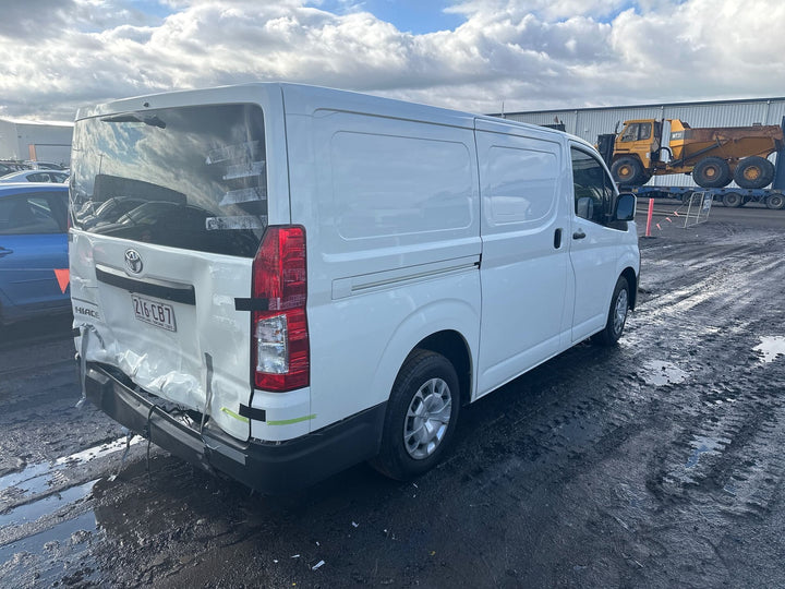 Feb 2019 to Current - Toyota Hiace 300 Series - Left Front Seat - Cloth/Leather, Beige/Grey