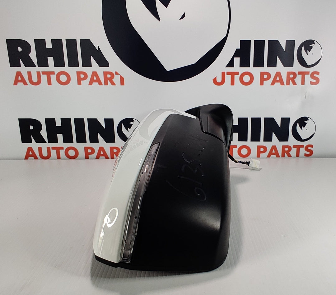 Jul 2020 to Sep 2024- Mazda BT-50 TF- Right Door Mirror- Manual Fold, Non-Heated Type, Colour Coded