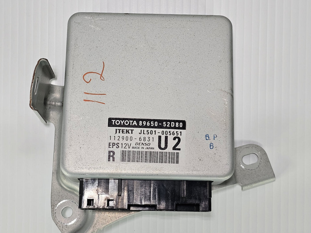 2012 Toyota Yaris NCP131R YRS  Petrol Automatic - Power Steering Control Module 8965052D80