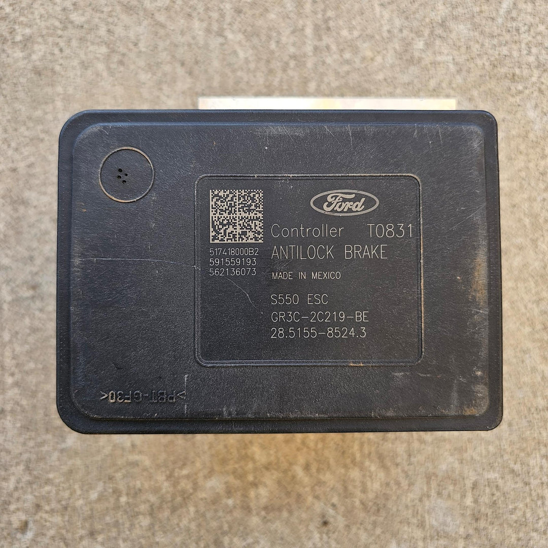 2017 Ford Mustang FM 1FA6P8CF3H5324410 - ABS Pump/Modulator PN: GR3C2C219BE