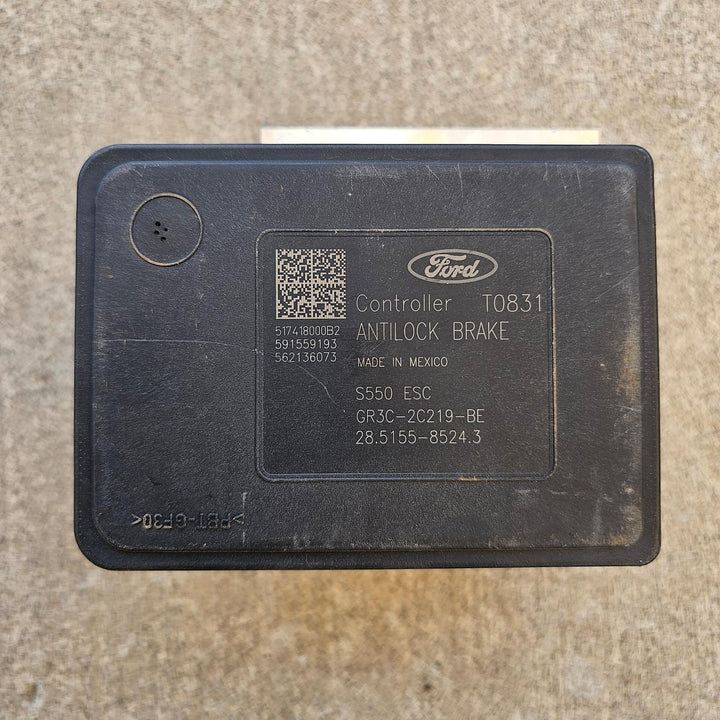2017 Ford Mustang FM 1FA6P8CF3H5324410 - ABS Pump/Modulator PN: GR3C2C219BE