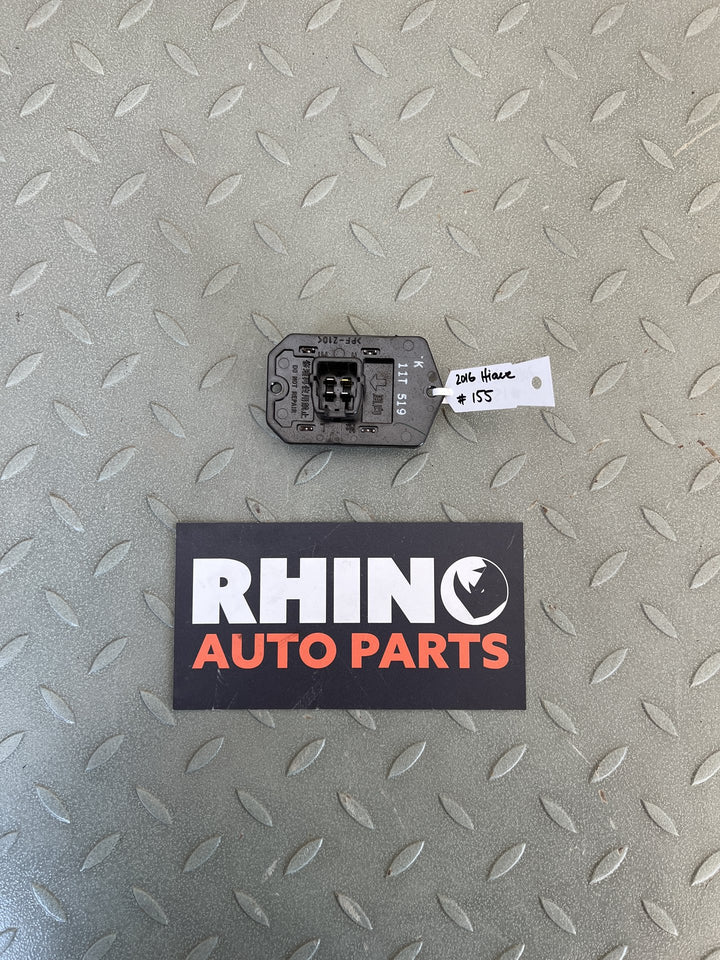 Jan 2005 to Apr 2019- Toyota Hiace TRH KDH- Fan Speed Resistor