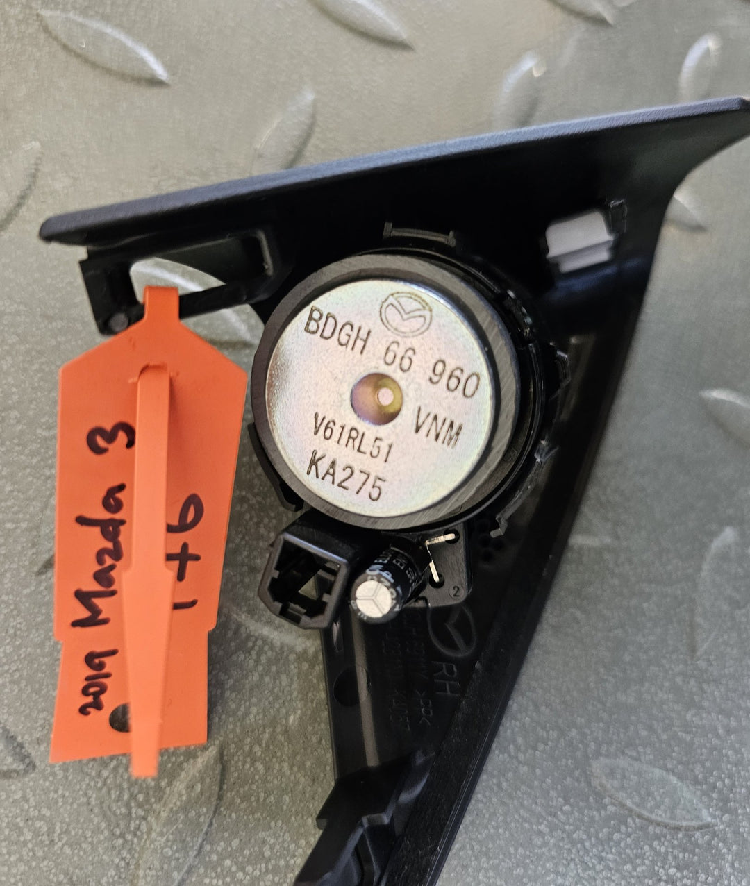 2019 Mazda Mazda3 BP JM0BP2HLA01103327 - Speakers PN: BDGH66960
