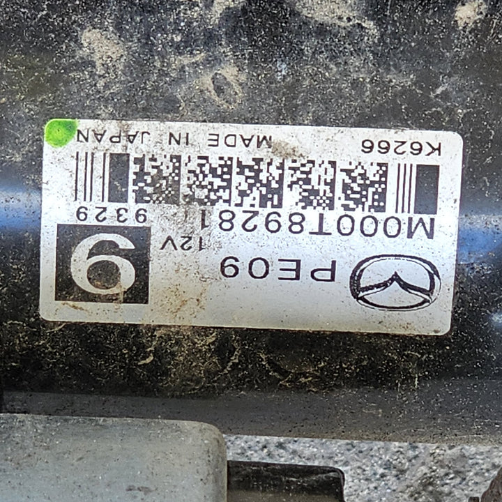 Mar 2019 to Current - Mazda 3 BP Petrol 2.5L SKYACTIV G - Starter Motor