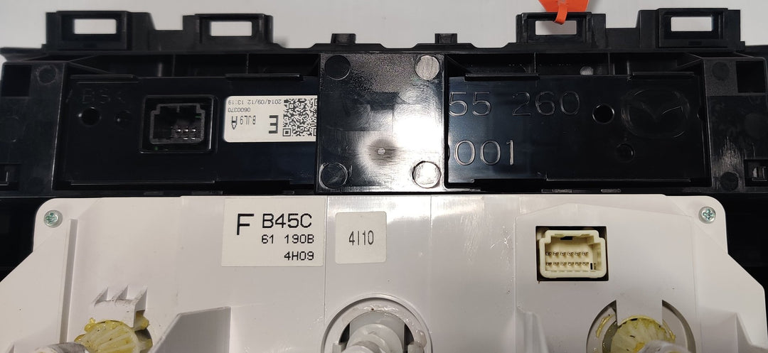 2014 Mazda Mazda3 Maxx Heater/AC Controls B45C61190B