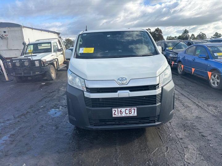 Feb 2019 to Current - Toyota Hiace 300 Series - Left Front Seat - Cloth/Leather, Beige/Grey