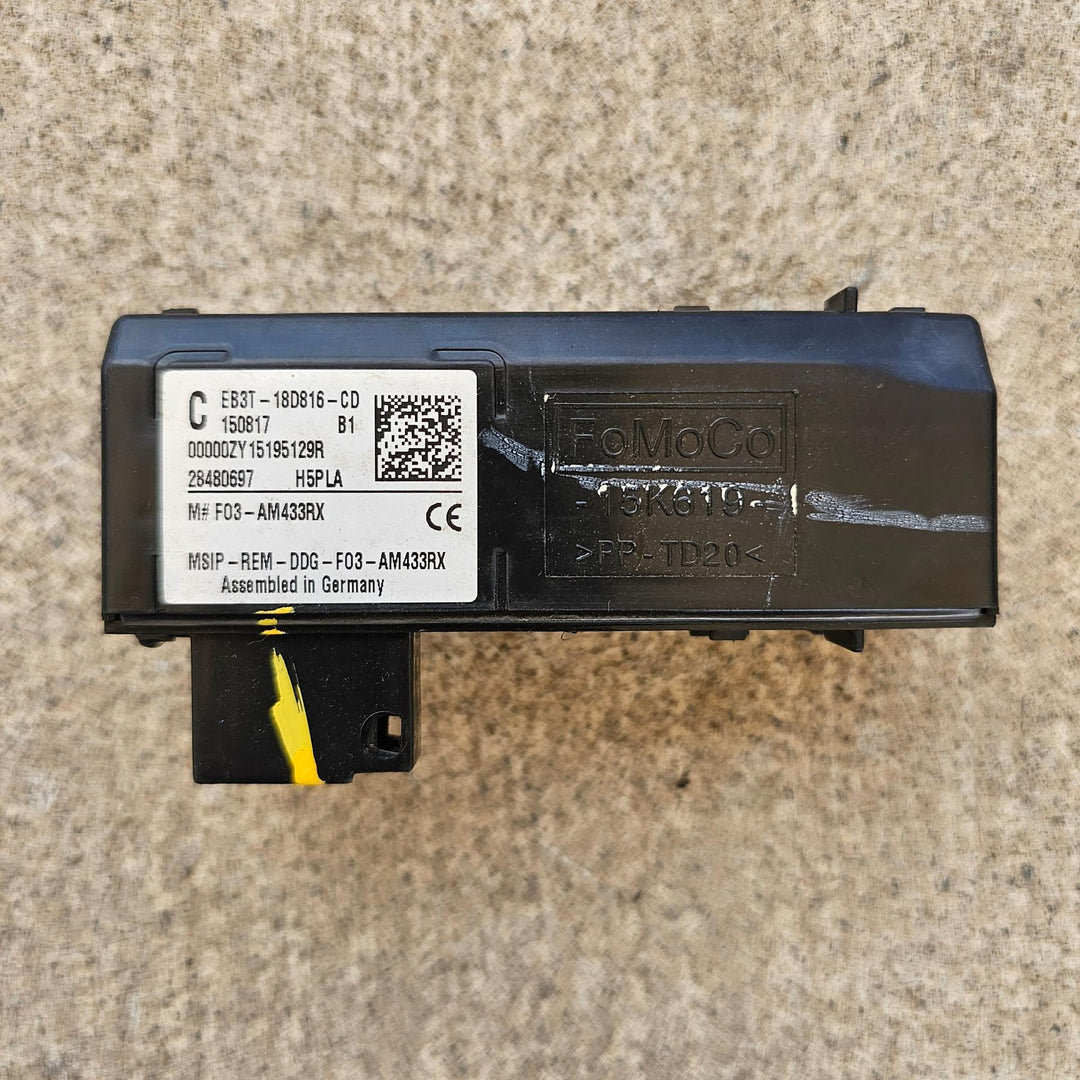 2015 Ford Ranger PXII MNAUMFF50FW519773 - Central Locking Module PN: EB3T18D816CD