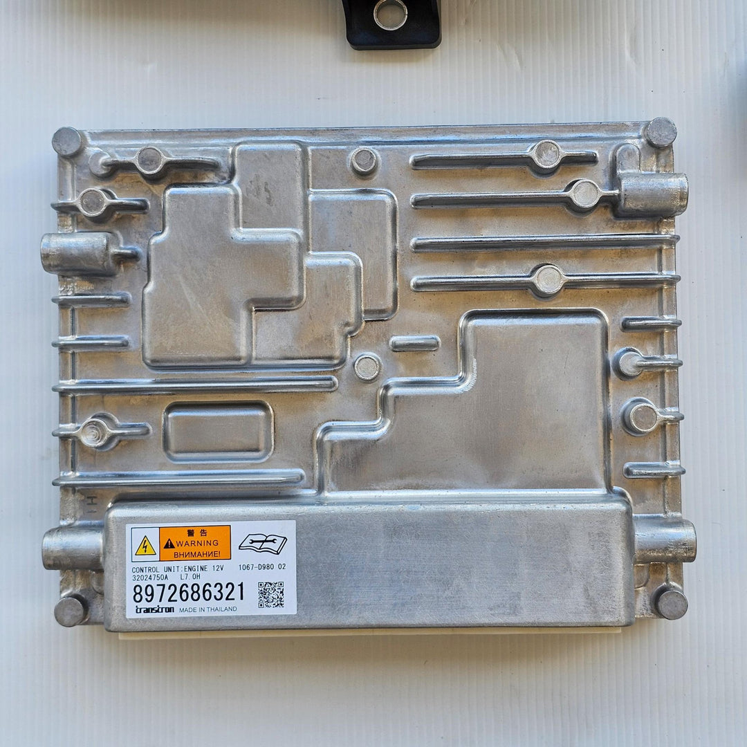 Jul 2020 to Current - Mazda BT-50 TF Diesel 3.0L Engine Code 4JJ3 - Engine ECU - Security Set - Includes ECU, Immobilizer, Reader, and Key - PN: 8972686321