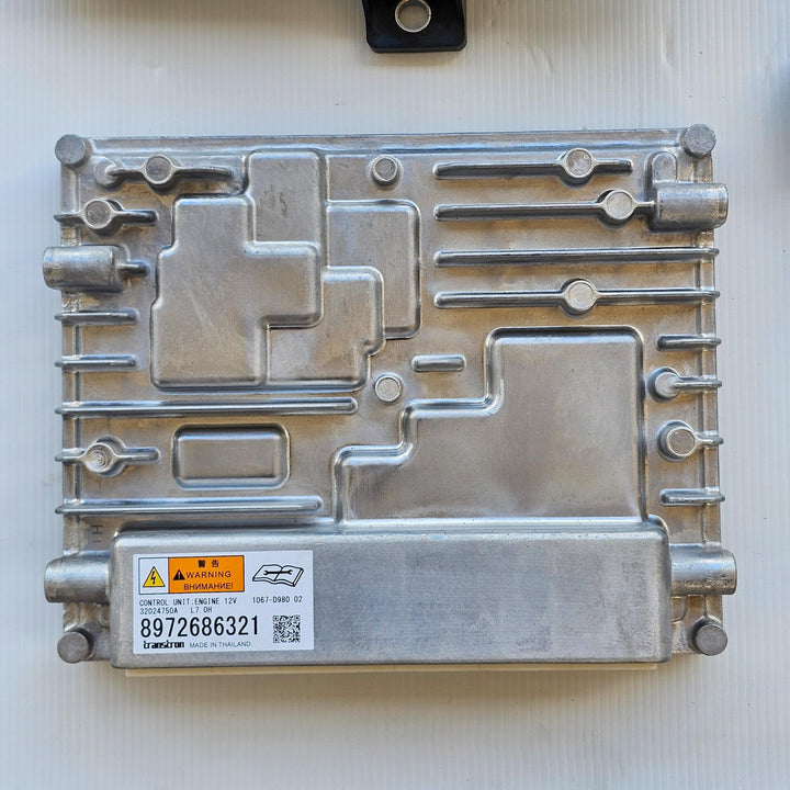 Jul 2020 to Current - Mazda BT-50 TF Diesel 3.0L Engine Code 4JJ3 - Engine ECU - Security Set - Includes ECU, Immobilizer, Reader, and Key - PN: 8972686321