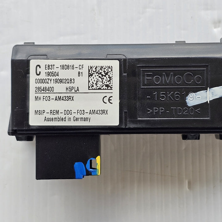 2019 Ford Ranger XLS Central Locking Module EB3T18D816CF