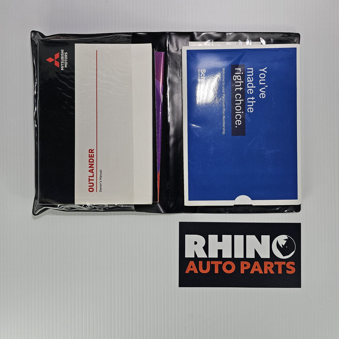 2020 Mitsubishi Outlander III ZL Black Edition 2.4 Petrol Automatic CVT - Owners Handbook