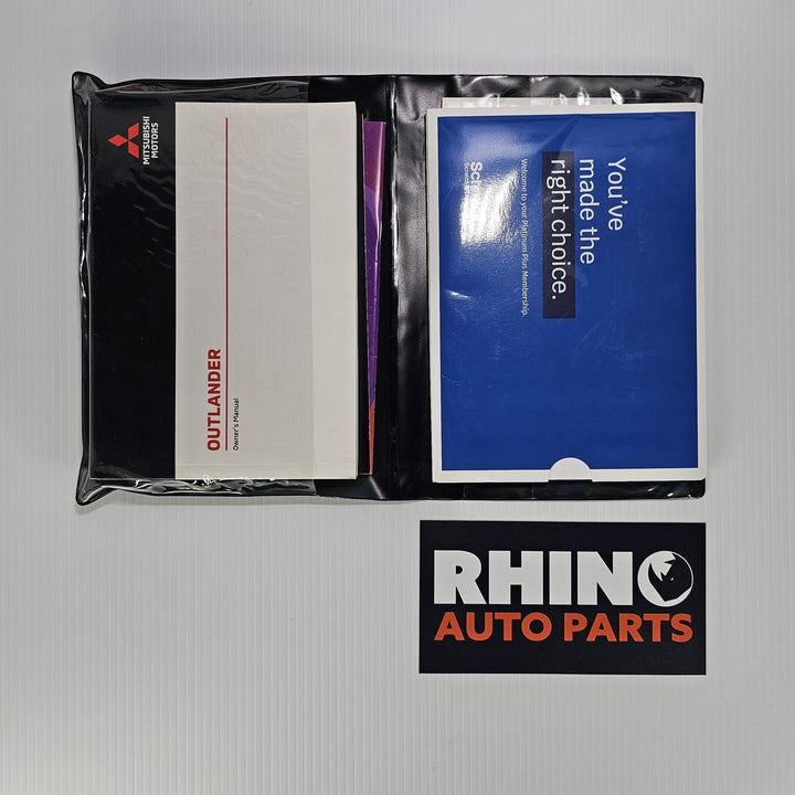 2020 Mitsubishi Outlander III ZL Black Edition 2.4 Petrol Automatic CVT - Owners Handbook