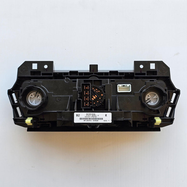 Jul 2020 to Current - Mazda BT-50 TF - Heater/AC Controls - Non Climate Control, W/ Demist Type