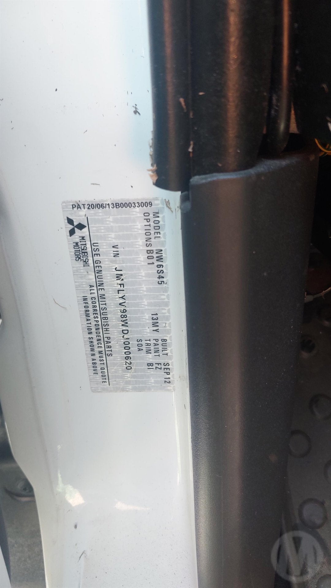 2012, Mitsubishi, Pajero, GLX