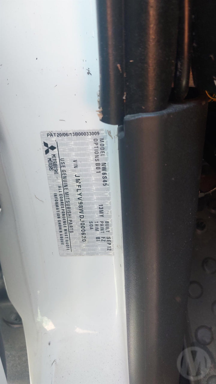 2012, Mitsubishi, Pajero, GLX