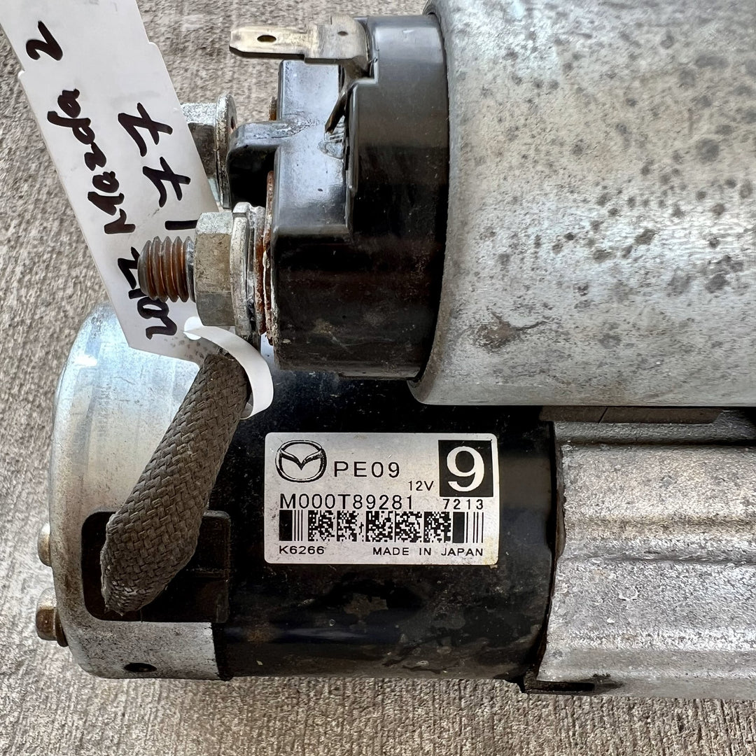 2017 Mazda Mazda2 DJ Genki 1.5 Petrol  - Starter Motor M000T89281