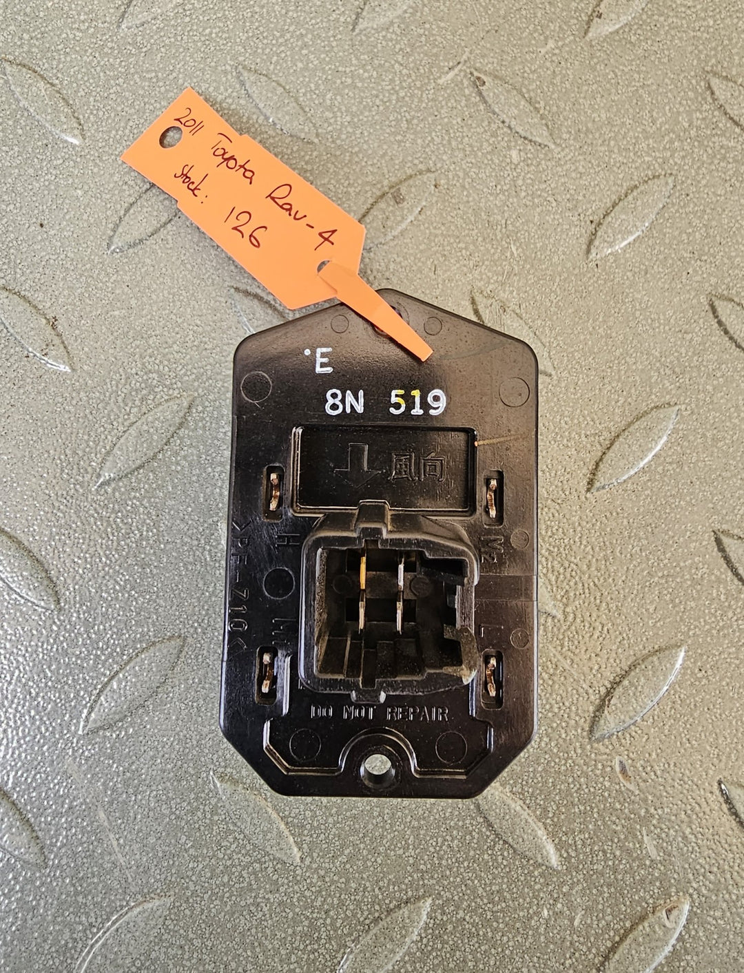 2011 Toyota RAV4 ACA38R CV  Petrol Automatic - Fan Speed Resistor
