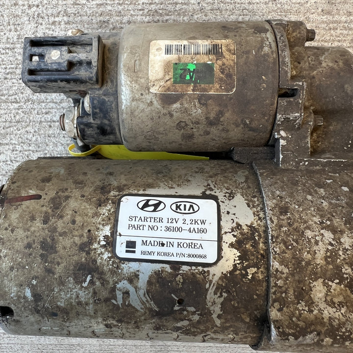 Apr 2012 to Mar 2021- Hyundai iLoad TQ Diesel Turbocharged 2.5L Automatic- Starter Motor