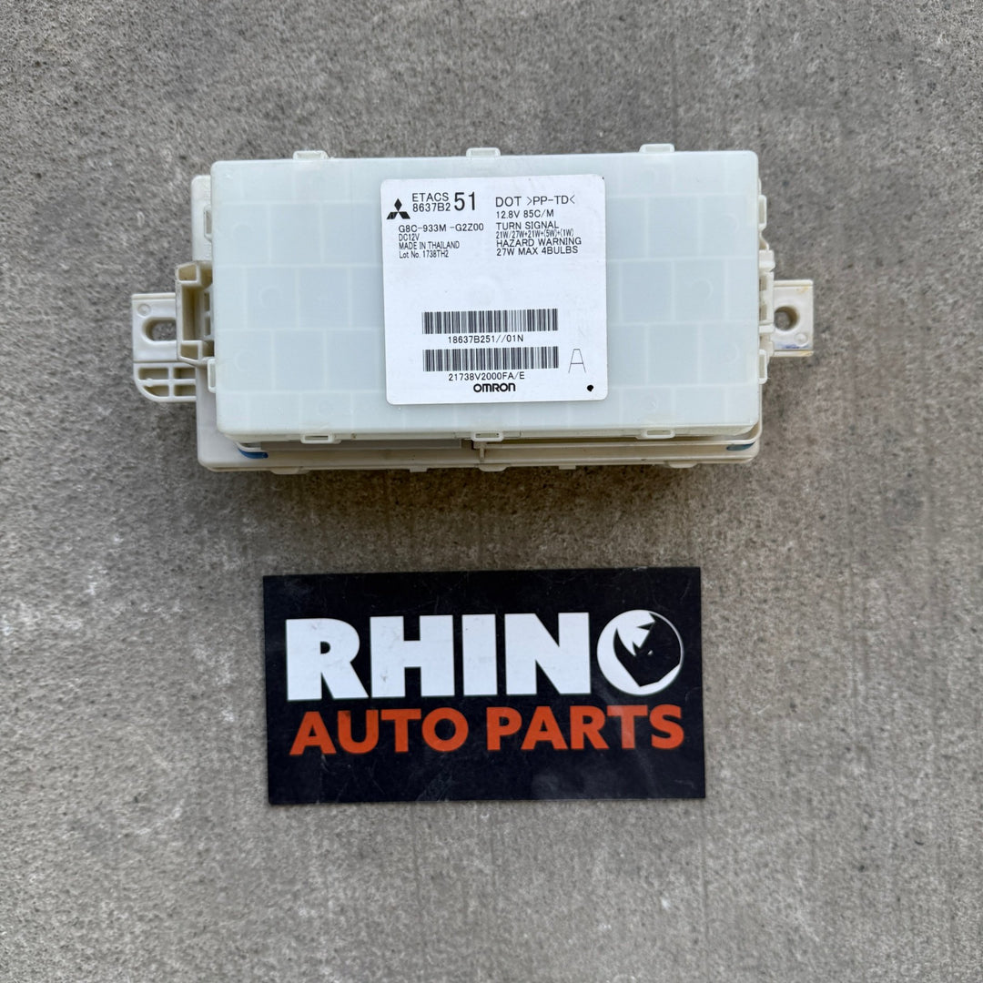 2018 Mitsubishi Triton - Interior Fuse Box PN: 8637B251