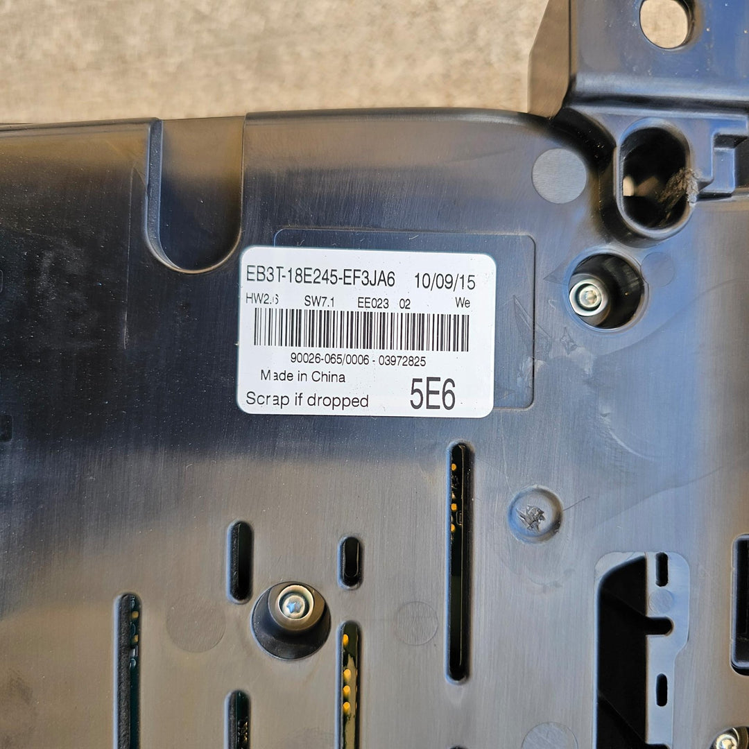2015 Ford Ranger PXII MNAUMFF50FW519773 - Heater/AC Controls PN: EB3T18E245EF3JA6