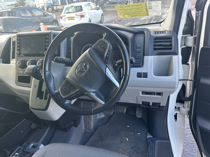 Feb 2019 to Current - Toyota Hiace 300 Series - Right Front Seat - Cloth/Leather, Beige/Grey
