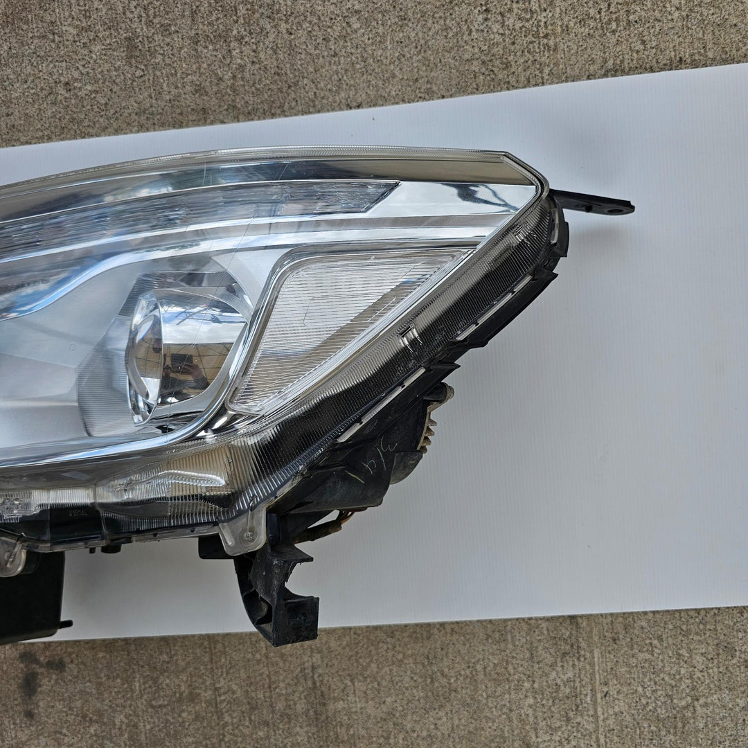 Apr 2015 to Nov 2020 - Nissan Navara NP300 SL ST ST-X - Left Headlight - Led Type, W/ Chrome Insert Type