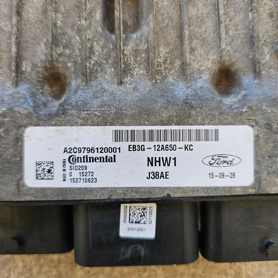 2015 Ford Ranger PXII MNAUMFF50FW519773 - ECU PN: EB3G12A650KC