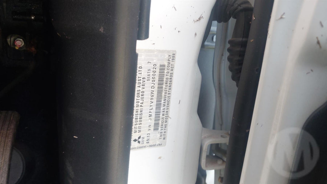 2012, Mitsubishi, Pajero, GLX
