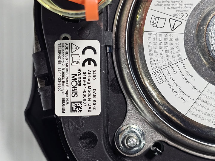 2017 Kia Rio YB S  Petrol Automatic - Right Airbag