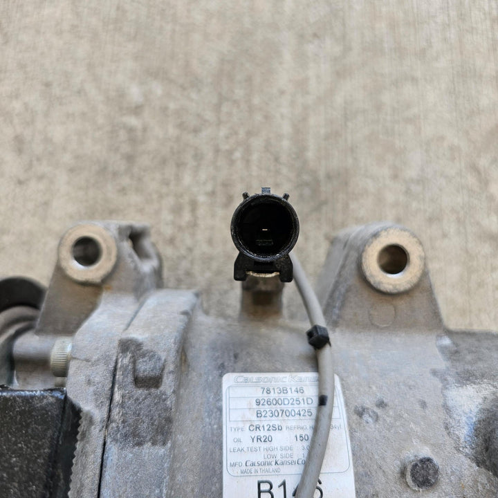 Mar 2015 to Oct 2023 - Mitsubishi Triton MQ MR Diesel 2.4L Engine Code 4N15 - A/C Compressor