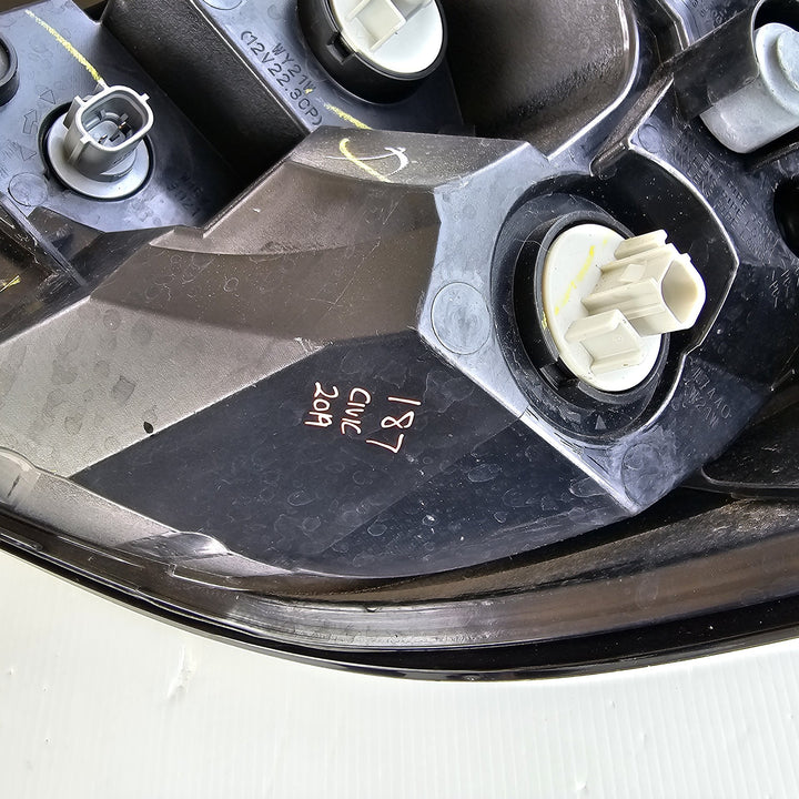 2019 Honda Civic - Left Taillight