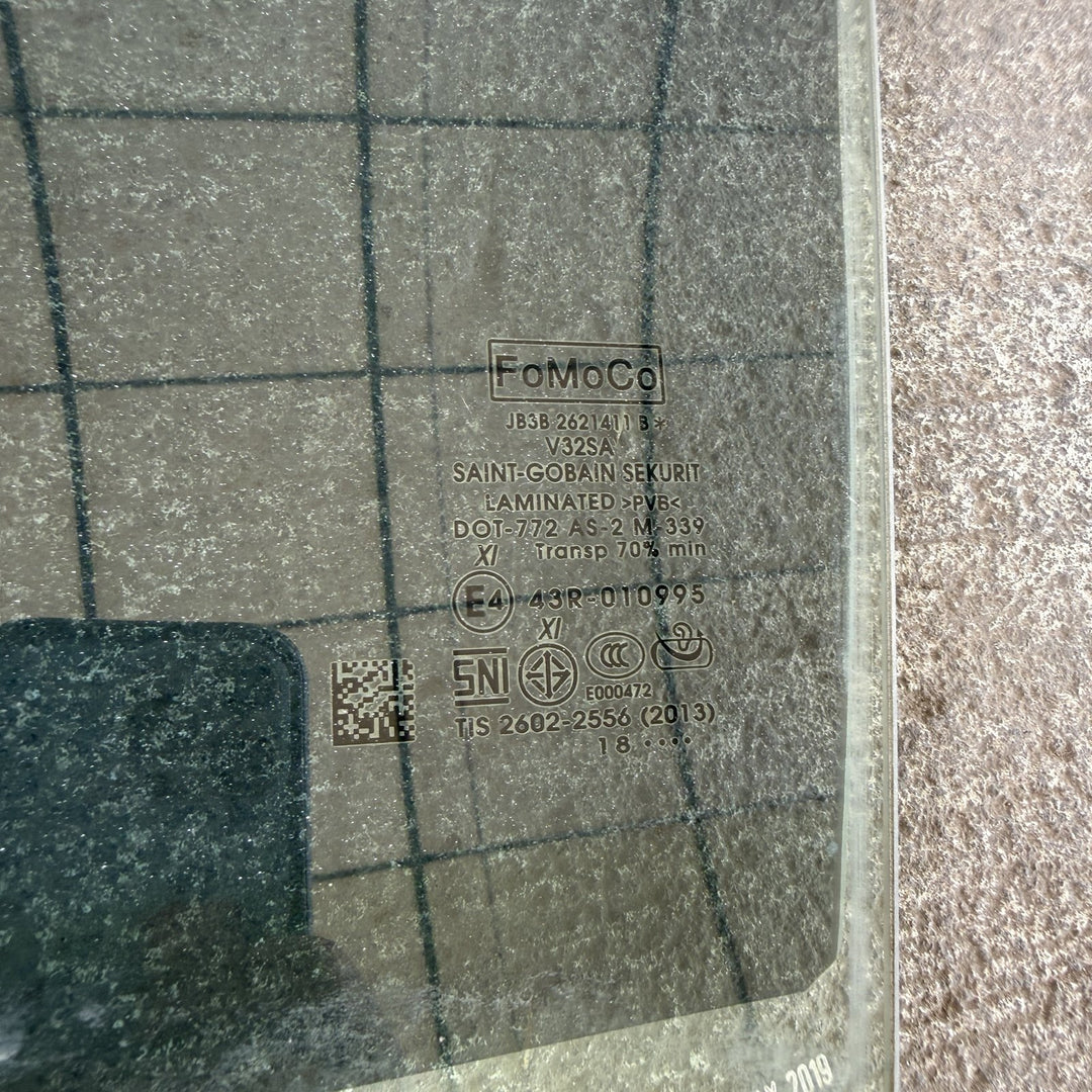 2019 Ford Ranger - Left Front Door Glass