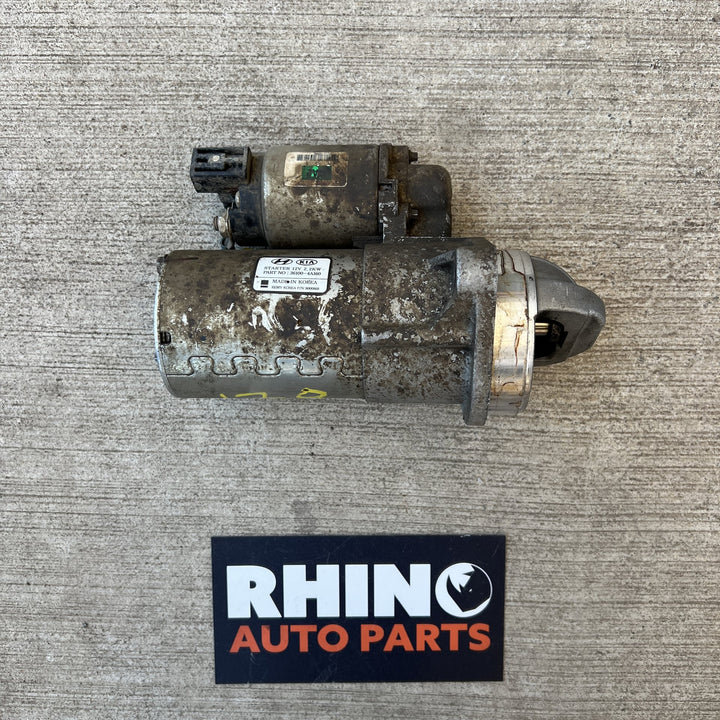 Apr 2012 to Mar 2021- Hyundai iLoad TQ Diesel Turbocharged 2.5L Automatic- Starter Motor