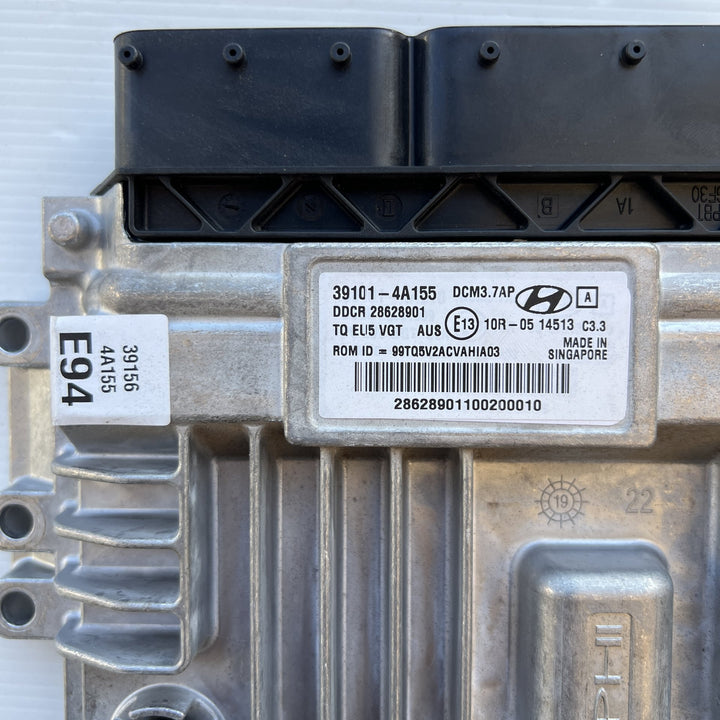 Nov 2007 to Mar 2021 - Hyundai iLoad TQ Diesel 2.5L Engine Code D4CB Automatic Manual 5 Speed - Engine ECU - PN: 391014A155
