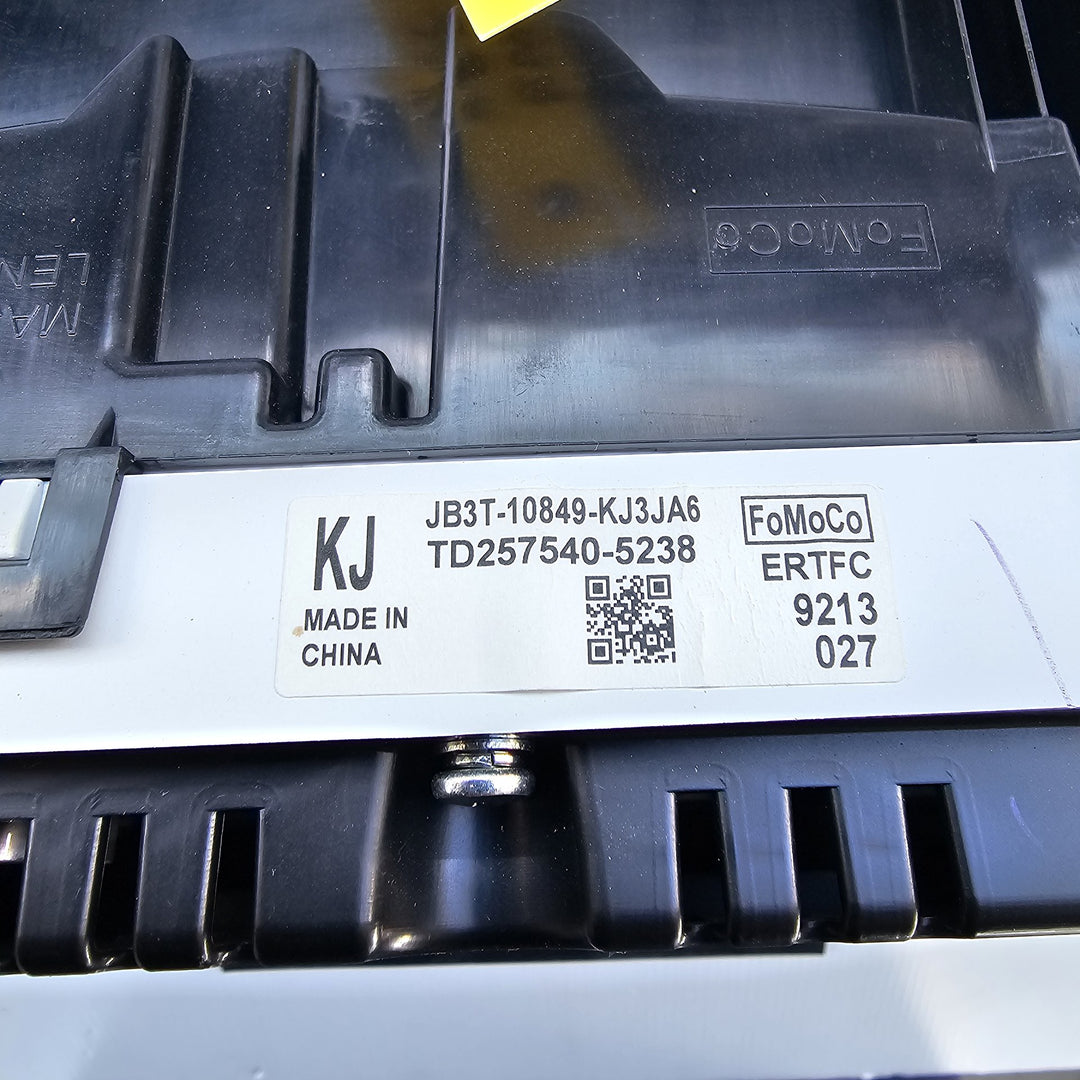 2019 Ford Ranger XLS Instrument Cluster JB3T10849KJ3JA6