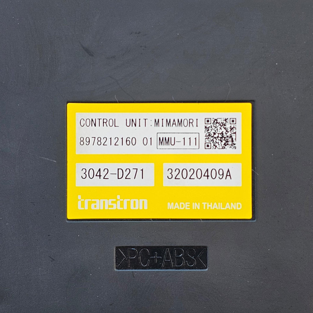 2020-2026 Mazda BT-50 XT Telematics Control Unit (TCU) 8978212160