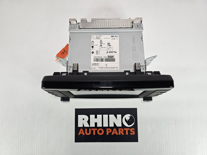 2017 Kia Rio YB S  Petrol Automatic - Stereo Head Unit 96160H8600FHY