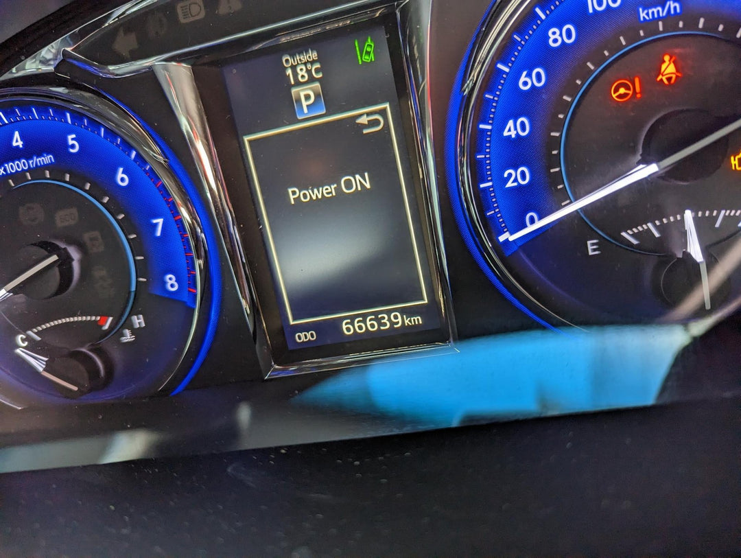 May 2015 to Oct 2017- Toyota Camry Atara SL ASV50 2.5L 2AR-FE- Instrument Cluster