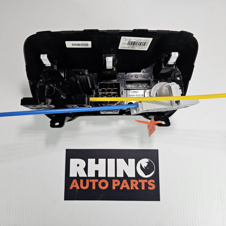 2017 Kia Rio YB S  Petrol Automatic - Heater/AC Controls 97250H8500