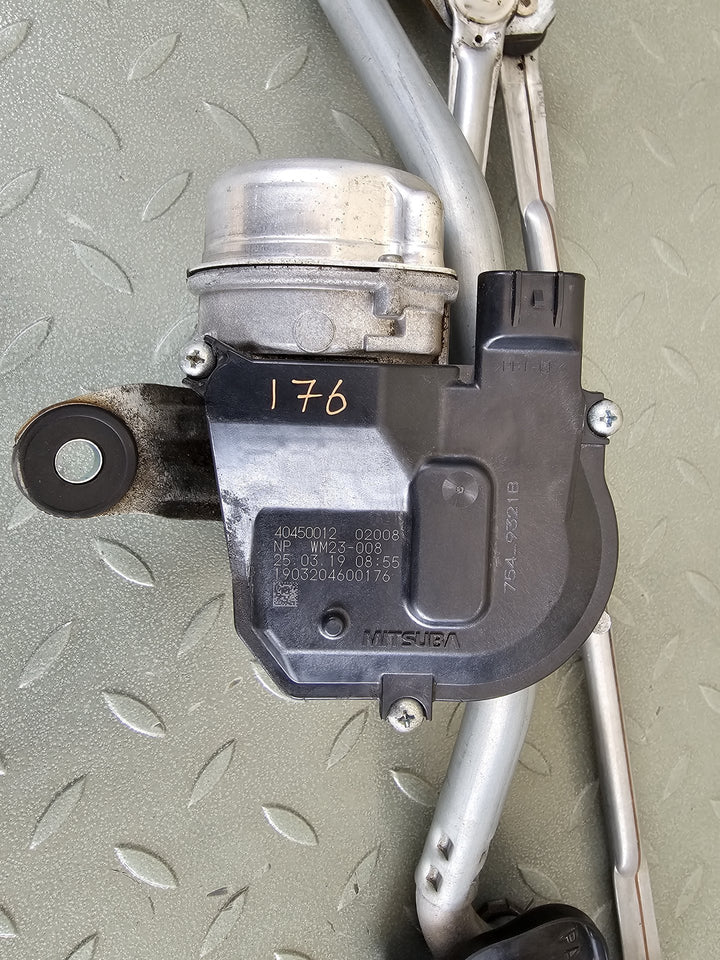 2019 Mazda Mazda3 BP JM0BP2HLA01103327 - Wiper Motor