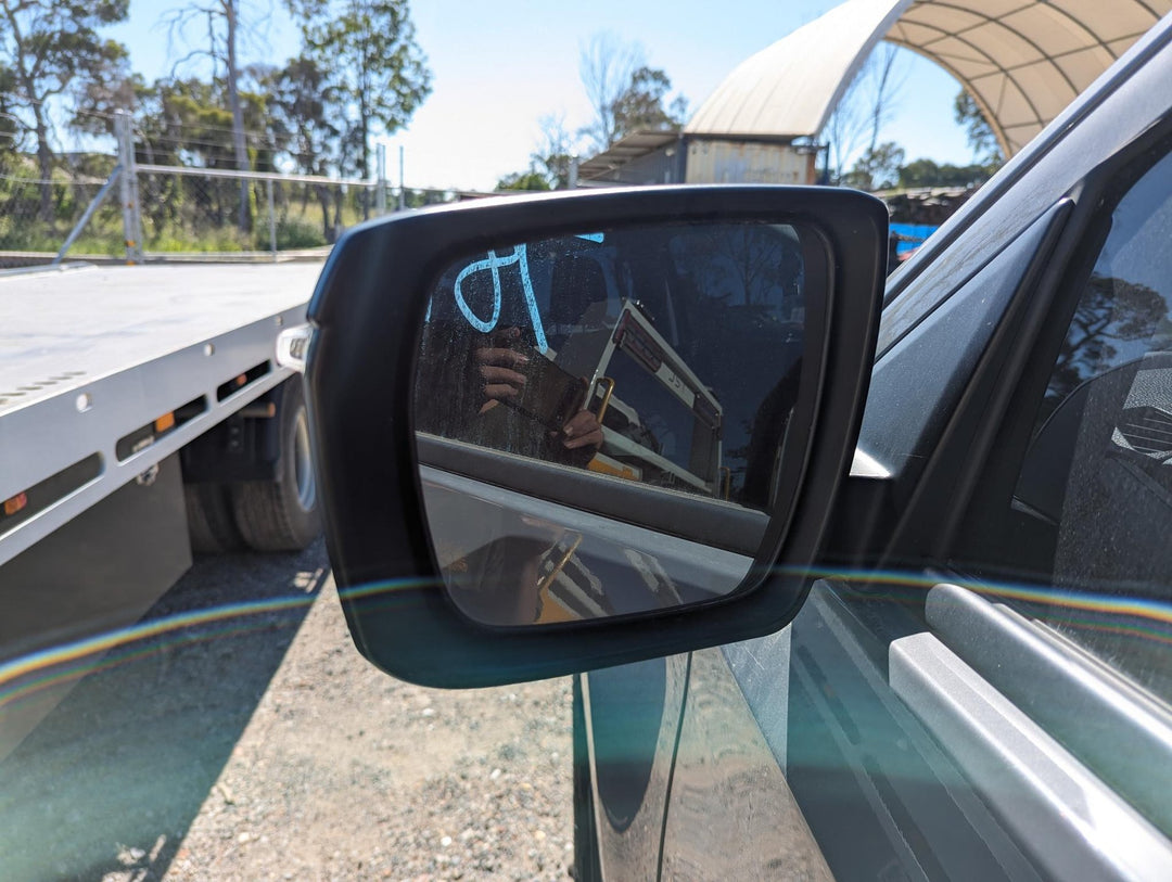 Jul 2020 to Sep 2024 - Mazda BT-50 TF - Left Door Mirror - Power Fold, Non-Heated Type, Colour Coded