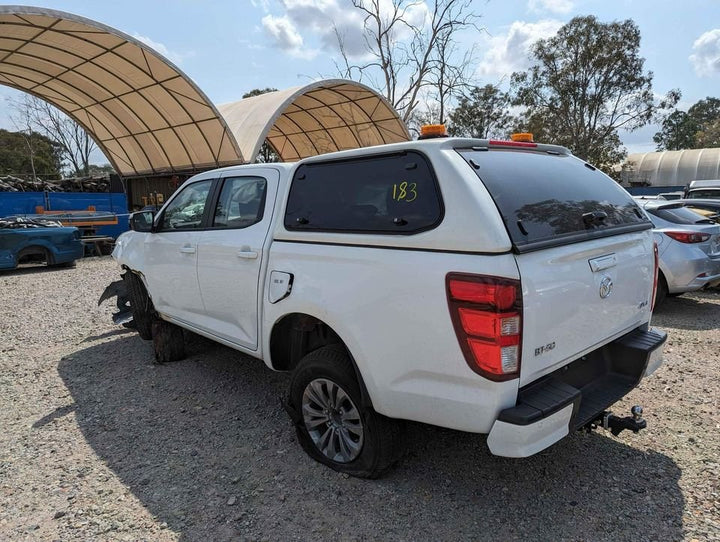 Jul 2020 to Sep 2024- Mazda BT-50 TF- Right Door Mirror- Manual Fold, Non-Heated Type, Colour Coded