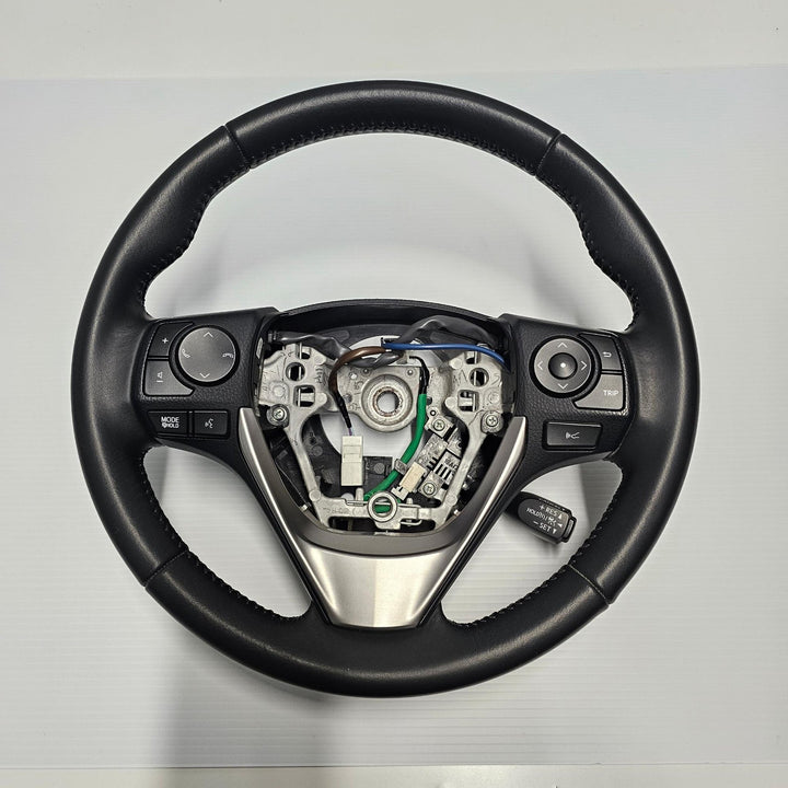 Oct 2015 to Dec 2018- Toyota RAV4 XA40 GXL- Steering Wheel- Leather