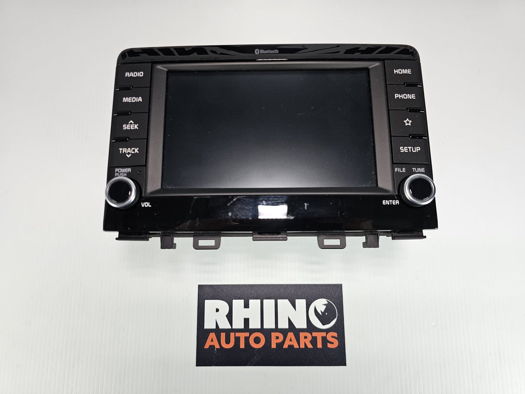 2017 Kia Rio YB S  Petrol Automatic - Stereo Head Unit 96160H8600FHY