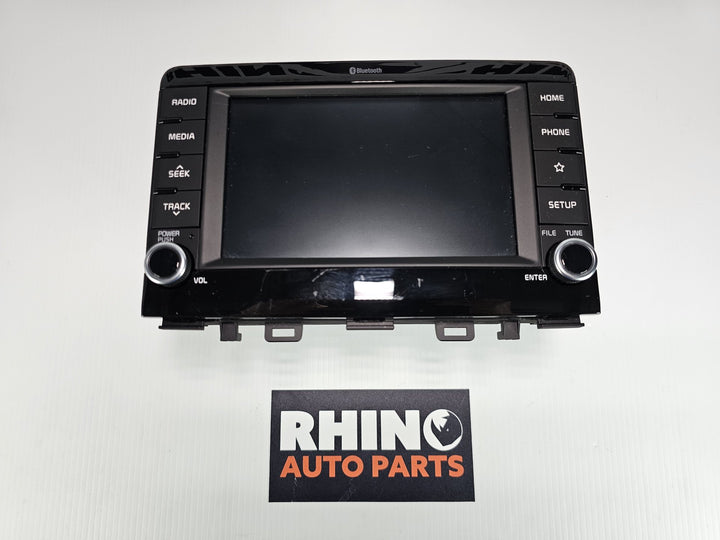 2017 Kia Rio YB S  Petrol Automatic - Stereo Head Unit 96160H8600FHY