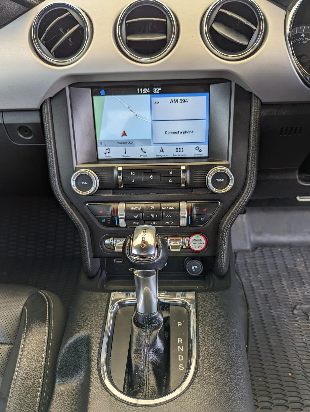 2016 Ford Mustang GT - Heater/AC Controls