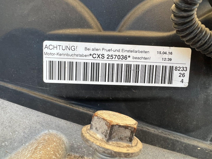2012-2020 Volkswagen Golf 90TSI Comfortline Engine CXS
