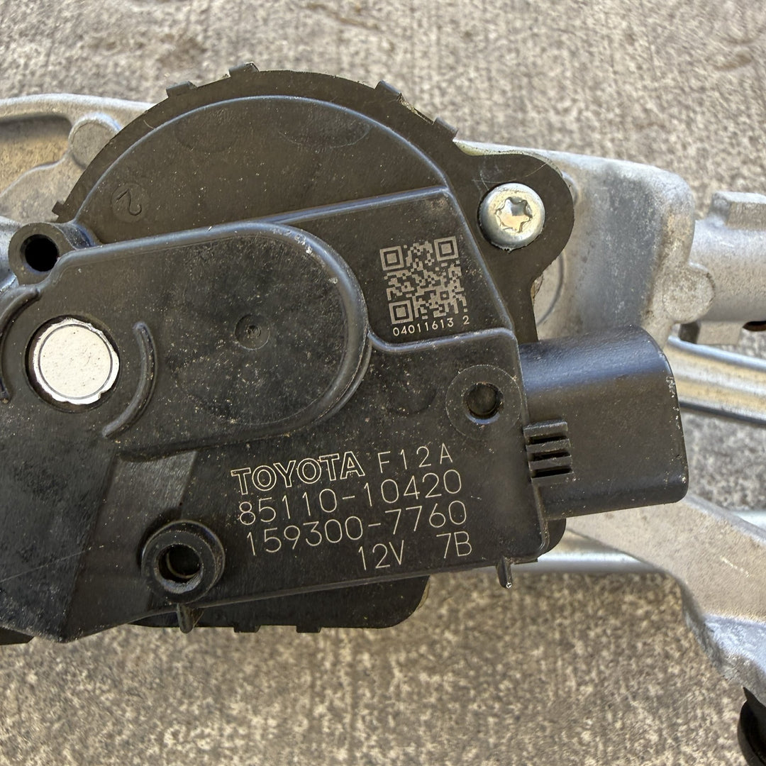 Dec 2016 to Sep 2023 - Toyota C-HR - Wiper Motor - Front, Gen 1