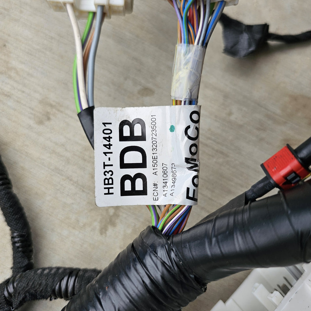 2011-2022 Ford Ranger XLT Dash Wiring Harness HB3T14401BDB