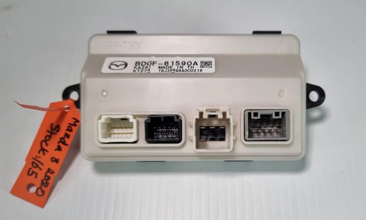 2021 Mazda Mazda3 BP G20 Evolve Vision 2 Petrol Automatic - Fan Speed Resistor BDGF61590A